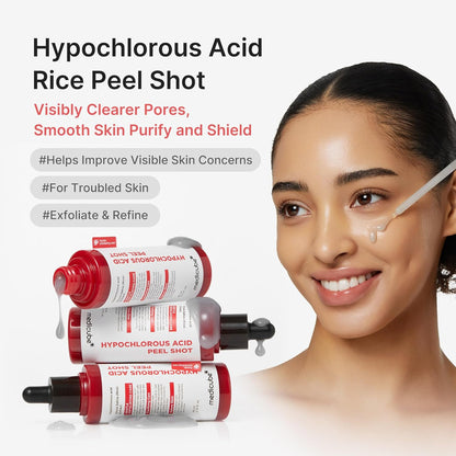 medicube Peel Shot Duo with Hypochlorous Acid for Face and Body