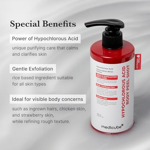 medicube Peel Shot Duo with Hypochlorous Acid for Face and Body